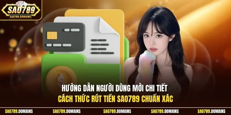 Hướng dẫn người dùng mới chi tiết cách thức rút tiền Sao789 chuẩn xác